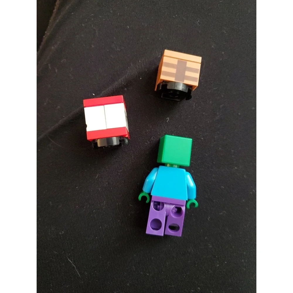 Lego‎ Minecraft Lot Zombie, TNT Brick And Craft Table Minifigure - Picture 4 of 5